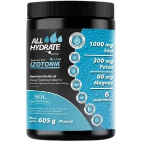   Izotonic Neutral Aliness 50 de porții, 605g - Supliment pentru Energie și Regenerare