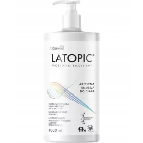   Emulsie Activă Latopic pentru Corp și Față, 1000 ml - Ideală pentru Piele Sensibilă
