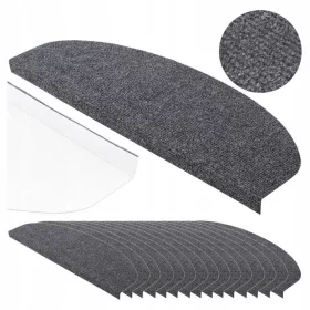   Trepte grafitice pentru trepte Gockowiak Stepi 63,5 cm, 15 buc