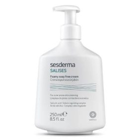   Cremă Spumantă Fără Săpun Sesderma SALISES pentru Piele Acneică, 250 ml