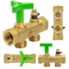 Conexiune multibloc DAMIX MBK-1″ cu bypass pentru dedurizator de apa