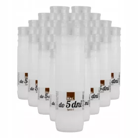   Set de 20 Lumânări Funerare de 22 cm, Ardere Pană la 5 Zile
