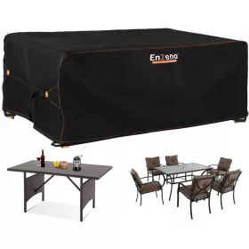   Husă Protectoare pentru Mobilier de Grădină 120x90x74cm + Geantă, Rezistentă la Intemperii