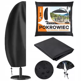   Husă Protecție Universală pentru Umbrelă de Grădină, Material Impermeabil și Rezistent UV