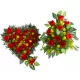 Aranjament Floral Stabil pentru Monument - Cadru Negru Standard