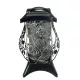 Lumânare Solară LED pentru Mormânt, Sticlă Neagră, 24 x 13 cm, SOLAR-PRIMA-1