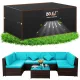 Husă de Protecție Impermeabilă pentru Mobilier de Grădină 300x200x90cm, Material Oxford 420D