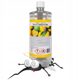   Biocombustibil Parfumat Lemongrass 1 L pentru Bio-șemineu | Eco, Inodor, Ardere Curată 5h