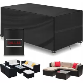   Husă Protectoare pentru Mobilier de Grădină din Material Impermeabil cu Clipsuri 120x90x75 cm