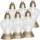 Lampa funerară Bispol cu design clasic și înlocuibil, transparentă, 6 bucăți