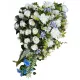 Compoziție Artificială pentru Mormânt - Decor Floral Rezistent