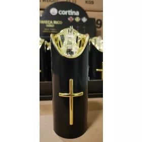   Înlocuitor LED Cortina RICO 15cm pentru Lumânări Decorative, Lumina Albă