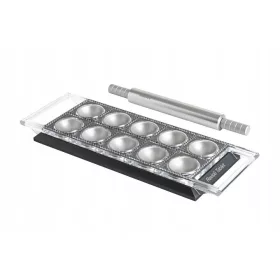   Formă Marcato Ravioli Tablet pentru 10 ravioli 5 × 5 cm, gri