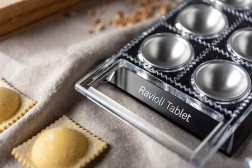 Formă Marcato Ravioli Tablet pentru 10 ravioli 5 × 5 cm, gri