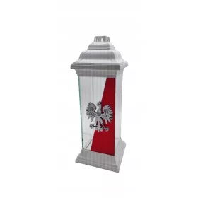   Lampion Patriotic cu Imaginea Vulturului Polonez, Simbol Național