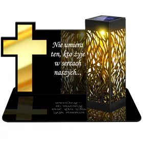   Lumânare Solară LED Premium XL cu Ornamente Argintii - Lumânare Eternă Ecologică
