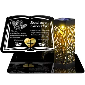  Lumină Solară LED Premium XL cu Decor Aurit - Lampă de Gradină Ecologică