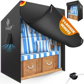   Husă Protecție Premium KESSER® pentru Coș Plajă - Rezistentă la UV și Intemperii