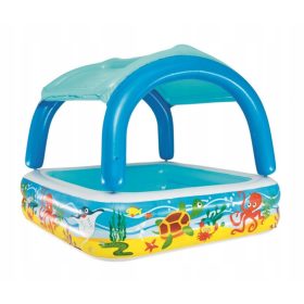  Piscină gonflabilă pătrată Bestway 140 x 140 cm