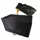 Husă de Protecție pentru Mobilier de Grădină, Negru, 200x200x80 cm