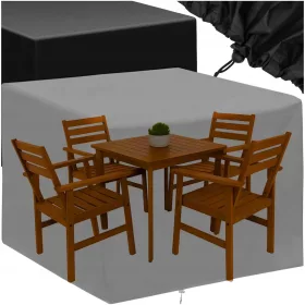   Husă de Protecție Impermeabilă pentru Mobilier de Grădină 140x140x90 cm