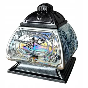   Lampion Decorativ "Kopernik" cu Motiv de Trandafir Opalizant