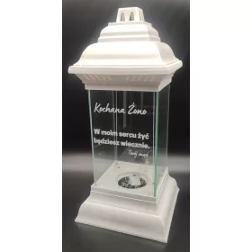   Lampion Personalizat cu Gravură pe Sticlă pentru Toate Sezoanele