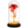Lampă Romantică cu Trandafir sub Cupolă de Sticlă și Lumină LED – Cadoul Perfect