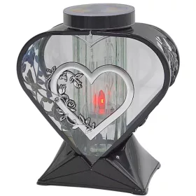 Lumânare Solară Memorială în Formă de Inimă LL91
