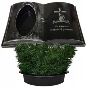 Carte Decorativă pentru Mormânt cu Ghiveci Adaptat