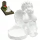 Figurină de Înger Decorativă din Ipsos pentru Grădină și Monument Funerar