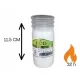 Set de 35 Lumânări Parafinice ECO1 pentru Cimitir, Ardere Lungă 32 Ore, Inodore