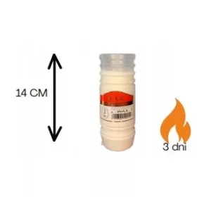   Rezervă de parafină pentru lumânări WAX 3 - Durată de ardere 3 zile