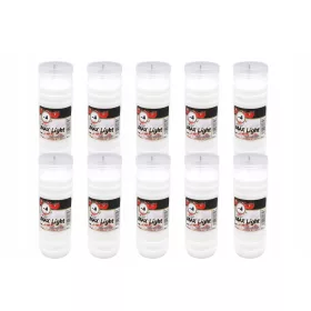   Set 10 Bucăți Inserturi Parafinice MAX LIGHT 4, Ardere 96 de Ore