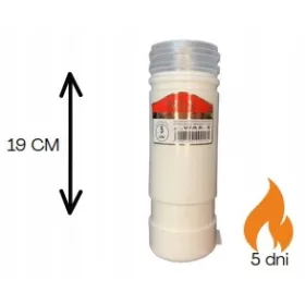   Wkład Parafinowy pentru Lumânări WAX 5 - Rezistență Extinsă, 5 Zile