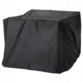   Husă Protectoră TOSTERÖ pentru Mobilier de Grădină, Seturi Mese, Negru, 145x145 cm