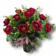 Compoziție florală pentru mormânt cu flori artificiale - Producție Poloneză
