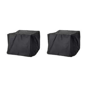   Husa de Protecție TOSTERÖ pentru Set Mobilier de Gradină - Impermeabilă, Neagră, 145x145 cm