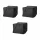 Husă Protecție Mobilier TOSTERÖ pentru Set Masa și Scaune - 145x145 cm, Negru