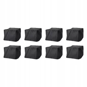   Husă TOSTERÖ pentru Mobilier de Grădină - Set Mese Negru 145x145 cm