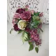 Aranjament Floral Artificial pentru Vază, Calitate Premium - Ideal pentru Morminte