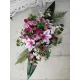 Compoziție Funerară cu Magnolii și Echinacee pentru Placă, Calitate Premium