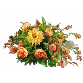 Compoziție Florală Elegantă pentru Mormânt