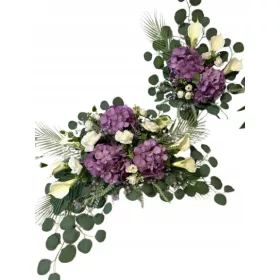 Aranjament Funerar Artificial cu Flori de Înaltă Calitate