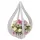Statuetă Decorativă din Lemn Natural, Înălțime 55 cm, Design Modern
