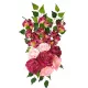 Aranjament Floral Funerar Artificial în Ghiveci cu Bază de Beton