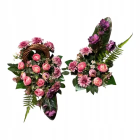   Aranjament Funerar Elegant cu Buchet pentru Vază - Rezistență Înaltă