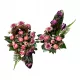Aranjament Funerar Elegant cu Buchet pentru Vază - Rezistență Înaltă