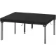 Husă Impermeabilă pentru Masă de Grădină, 200x100 cm, Material Oxford 420D, Sistem de Fixare Anti-Vânt