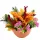 Vasă Decorativă de Toamnă cu Frunze de Arțar 22x25 cm